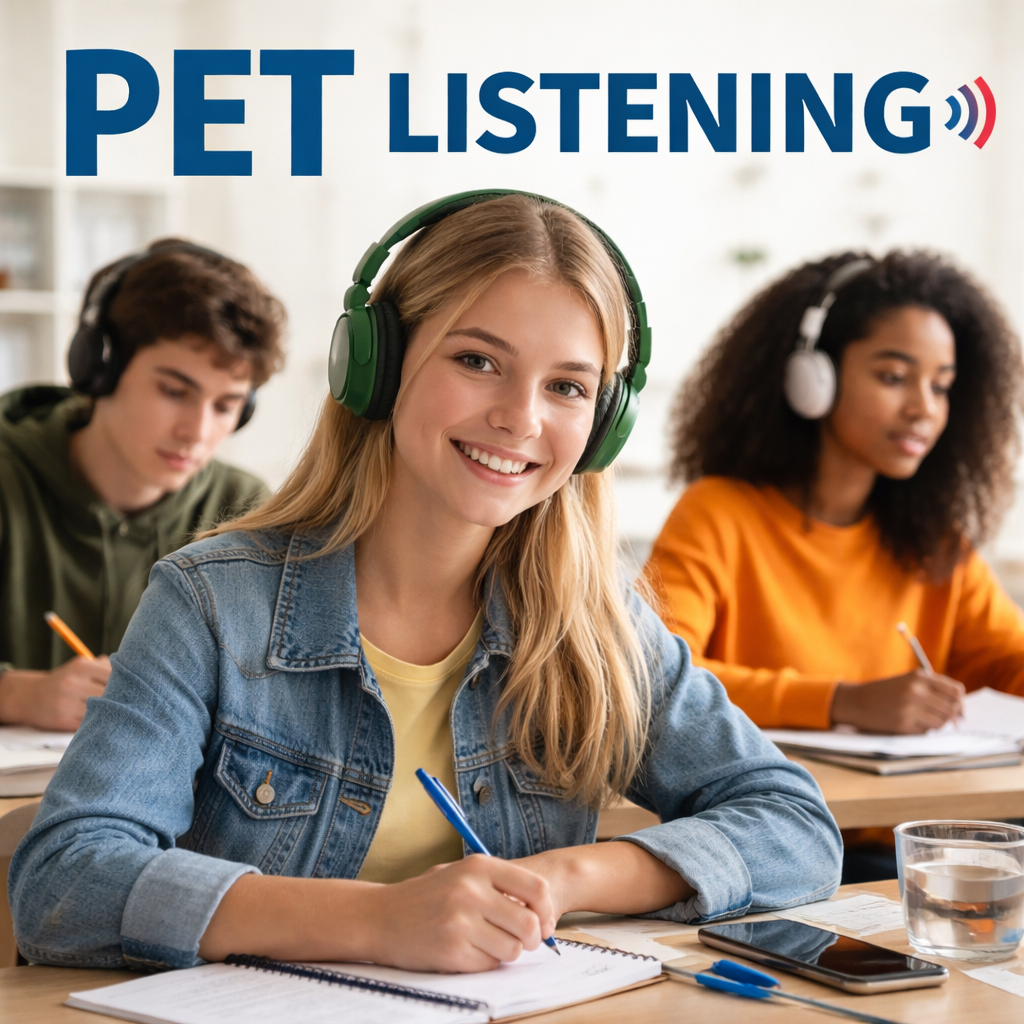 pet listening practice test online